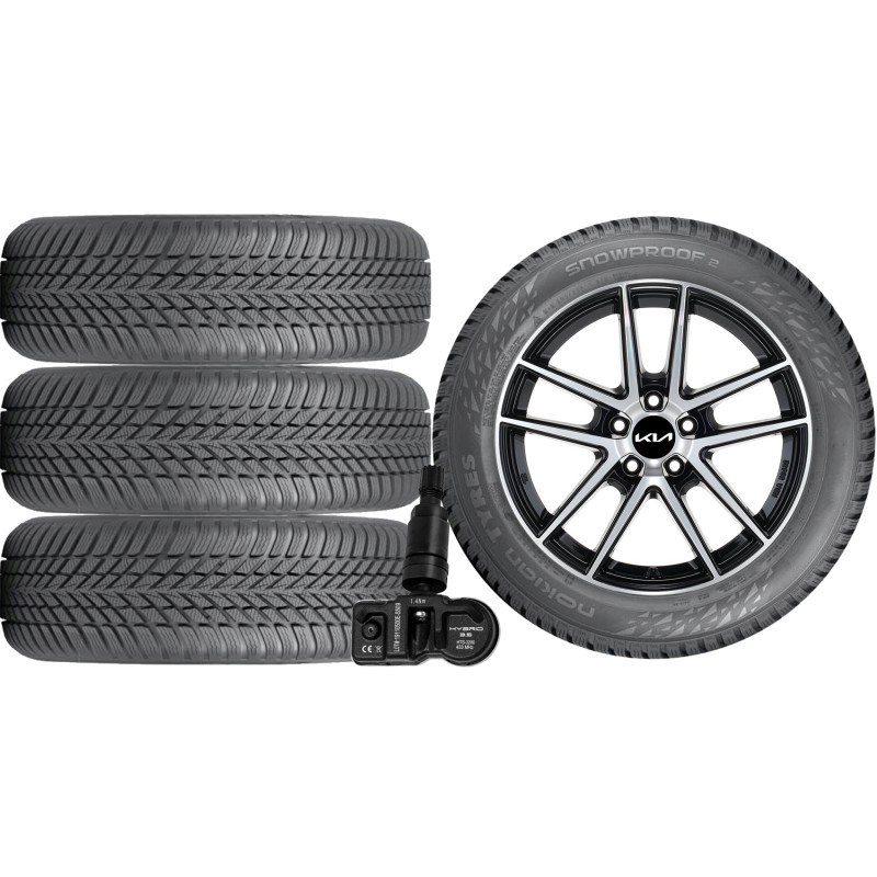 NOWE KOŁA ZIMA Kia Ceed (CD)/Ceed SW Nokian 225/45R17+TPMS*8 NOWE KOŁA ZIMA Kia Ceed (CD)/Ceed SW Nokian 225/45R17+TPMS*8