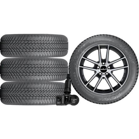 NOWE KOŁA ZIMA Kia Ceed (CD)/Ceed SW Nokian 225/45R17+TPMS*8