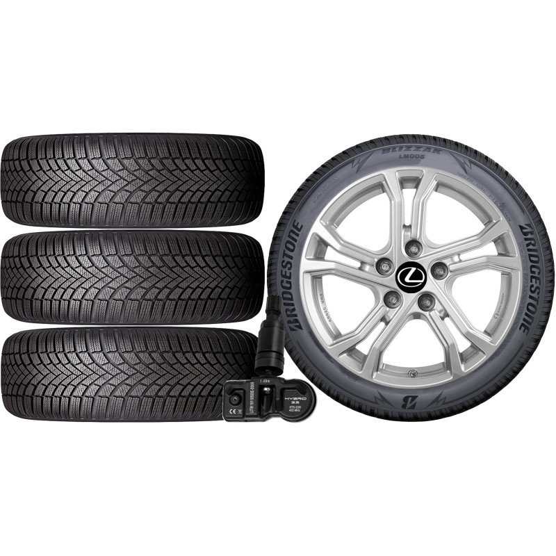NOWE KOŁA ZIMA Lexus UX Bridgestone 215/60R17+TPMS*21 NOWE KOŁA ZIMA Lexus UX Bridgestone 215/60R17+TPMS*21