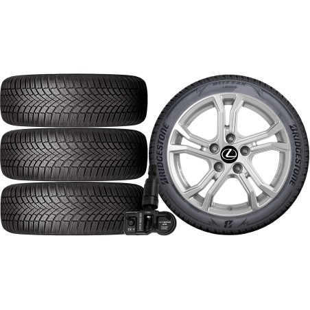 NOWE KOŁA ZIMA Lexus UX Bridgestone 215/60R17+TPMS*21