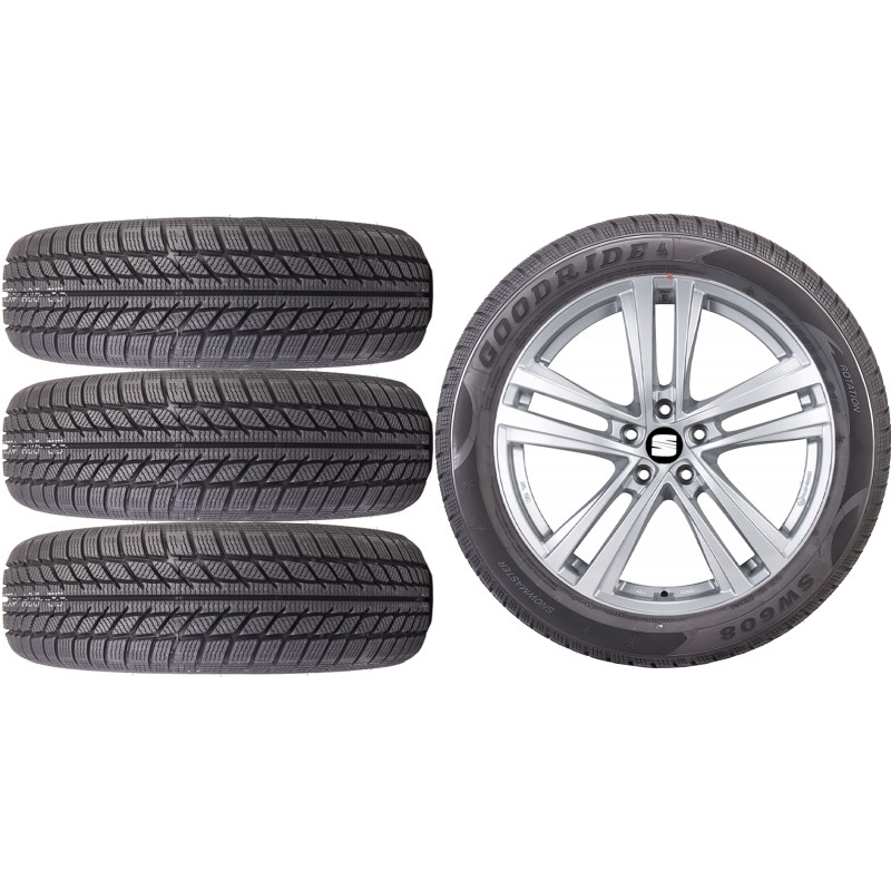NOWE KOŁA ZIMA Seat ATECA Goodride 205/60R16 NOWE KOŁA ZIMA Seat ATECA Goodride 205/60R16