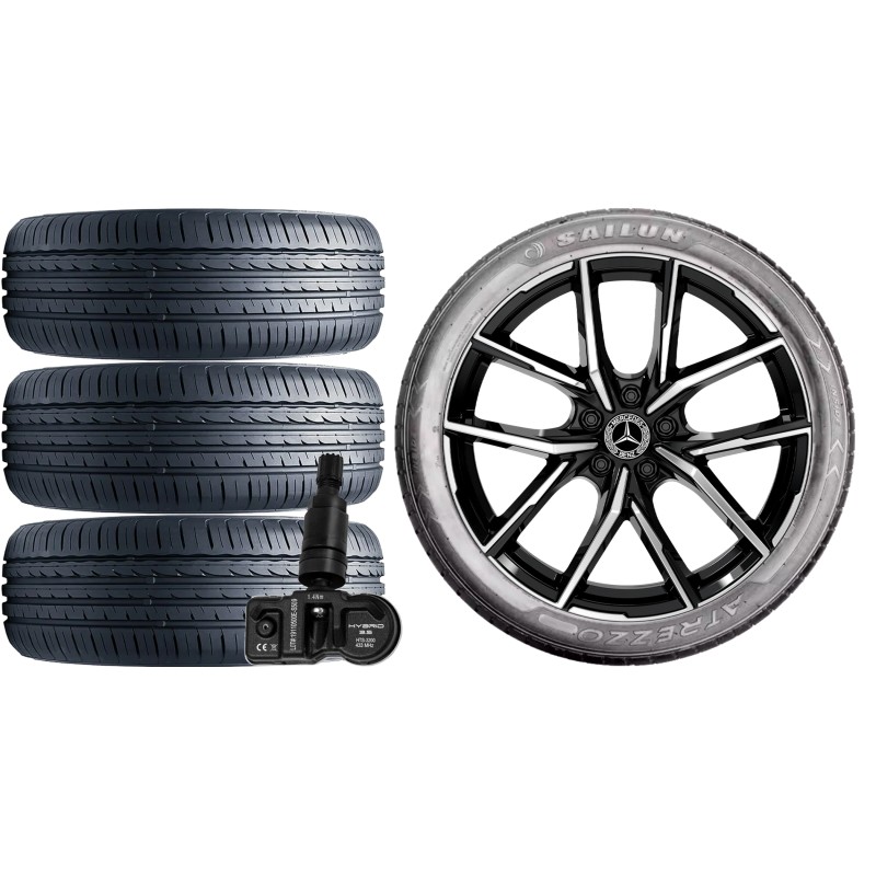 NOWE KOŁA LATO Mercedes A-Klasa W176 Sailun 225/40R18 TPMS*1 NOWE KOŁA LATO Mercedes A-Klasa W176 Sailun 225/40R18 TPMS*1