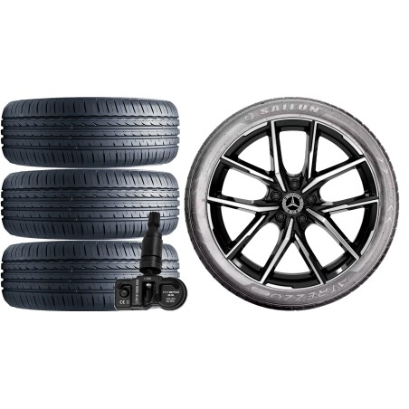 NOWE KOŁA LATO Mercedes A-Klasa W176 Sailun 225/40R18 TPMS*1