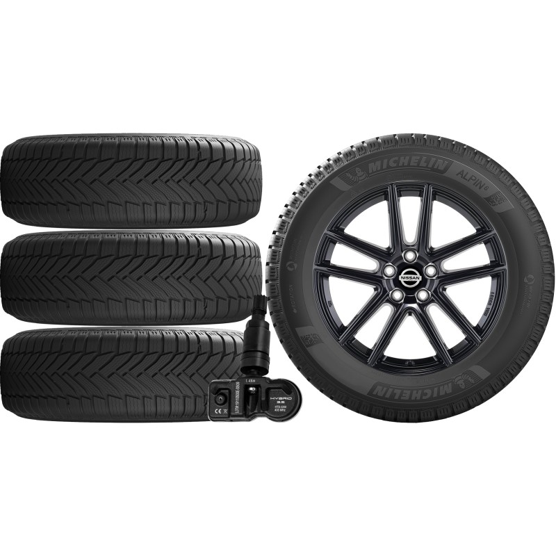 NOWE KOŁA ZIMA Nissan QASHQAI (J12) Michelin 235/55R18+TPMS*2 NOWE KOŁA ZIMA Nissan QASHQAI (J12) Michelin 235/55R18+TPMS*2