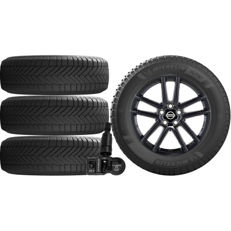 NOWE KOŁA ZIMA Nissan QASHQAI (J12) Michelin 235/55R18+TPMS*2