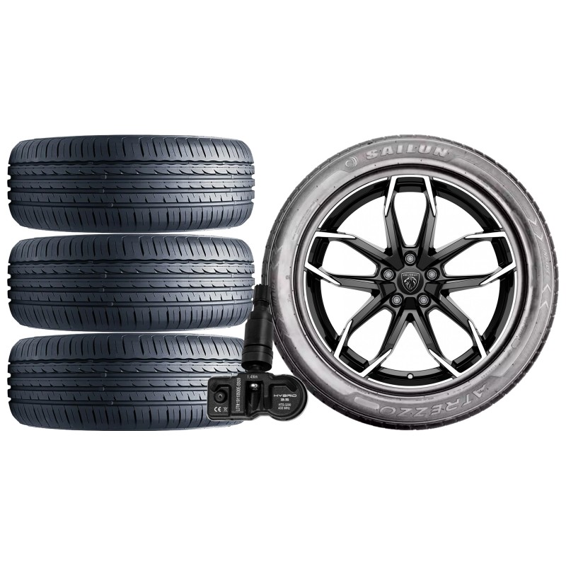 NOWE KOŁA LATO Peugeot 5008 (M) Sailun 225/55R18 TPMS NOWE KOŁA LATO Peugeot 5008 (M) Sailun 225/55R18 TPMS