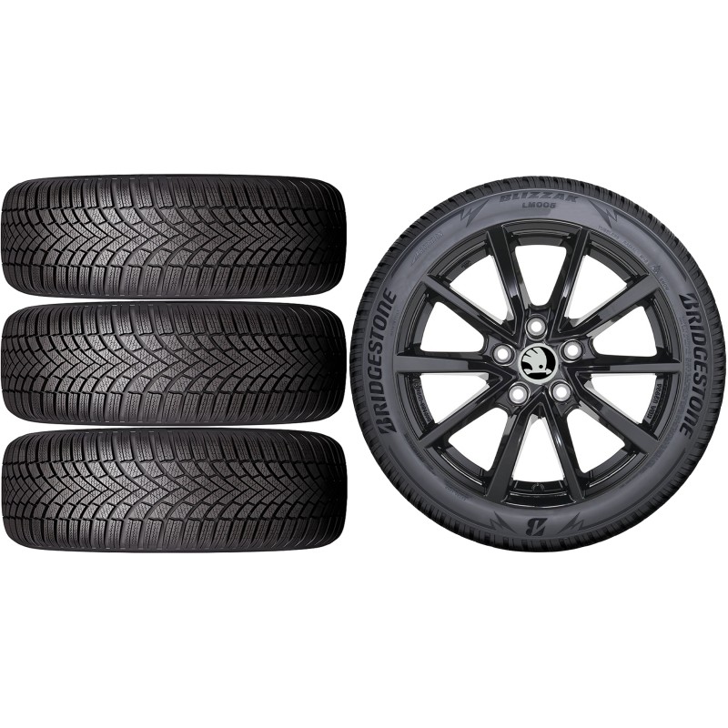 NOWE KOŁA ZIMA SKODA KODIAQ PS Bridgestone 215/65R17*7 NOWE KOŁA ZIMA SKODA KODIAQ PS Bridgestone 215/65R17*7
