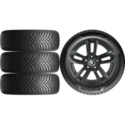 NOWE KOŁA ZIMA Skoda OCTAVIA 3 III 5E Hankook 205/55R16*2