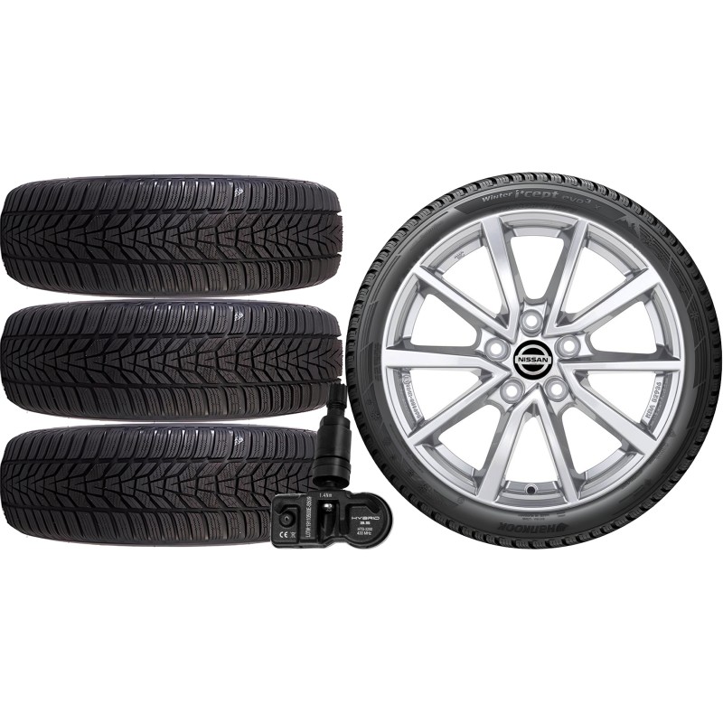 NOWE KOŁA ZIMA Nissan QASHQAI (J12) Hankook 215/65R17+TPMS*19 NOWE KOŁA ZIMA Nissan QASHQAI (J12) Hankook 215/65R17+TPMS*19
