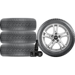 NOWE KOŁA ZIMA TOYOTA 2019.10 - Nokian 215/55R17+TPMS*17