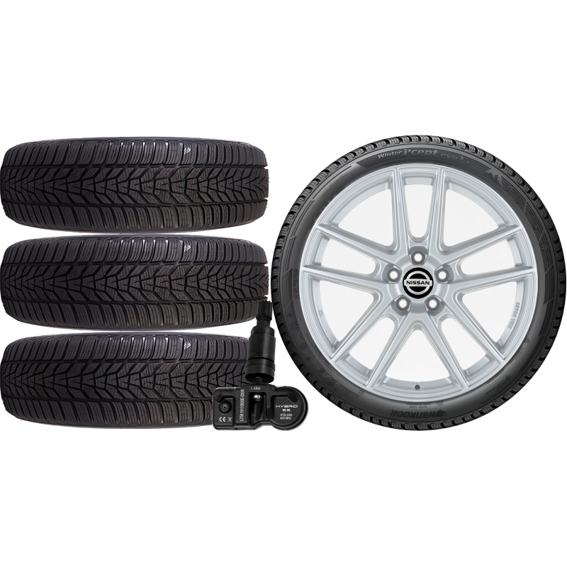 NOWE KOŁA ZIMA Nissan QASHQAI (J12) Hankook 215/65R17+TPMS*17 NOWE KOŁA ZIMA Nissan QASHQAI (J12) Hankook 215/65R17+TPMS*17