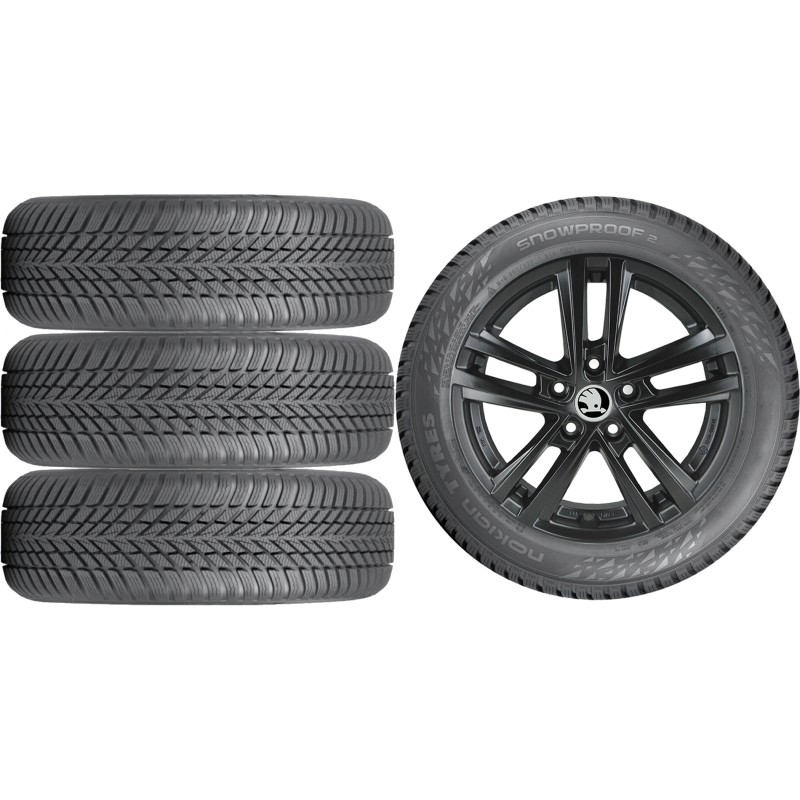 NOWE KOŁA ZIMA Skoda KAROQ Nokian 205/60R16 NOWE KOŁA ZIMA Skoda KAROQ Nokian 205/60R16