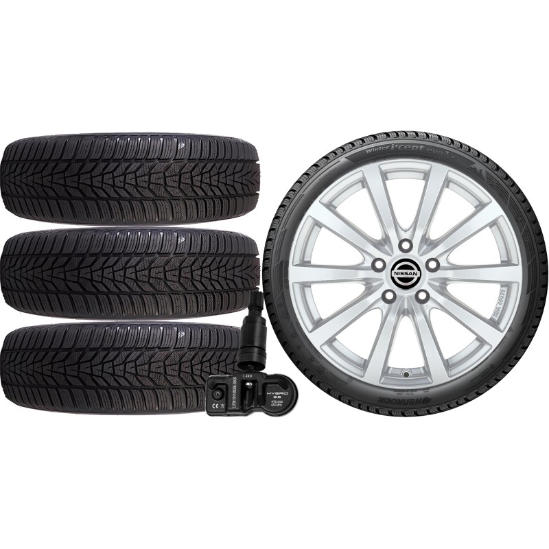 NOWE KOŁA ZIMA Nissan QASHQAI (J12) Hankook 215/65R17+TPMS*15 NOWE KOŁA ZIMA Nissan QASHQAI (J12) Hankook 215/65R17+TPMS*15