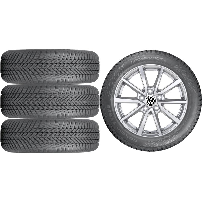 NOWE KOŁA ZIMA VW Tiguan Nokian 215/65R17 NOWE KOŁA ZIMA VW Tiguan Nokian 215/65R17