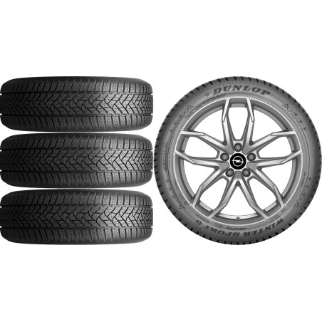 NOWE KOŁA ZIMA Opel Mokka (U) Dunlop 215/60R17