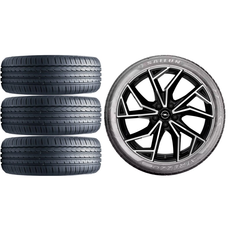 NOWE KOŁA LATO Opel Astra L Combo E Sailun 225/45R17 NOWE KOŁA LATO Opel Astra L Combo E Sailun 225/45R17