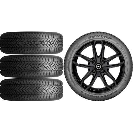 NOWE KOŁA ZIMA Opel Mokka (U) Dunlop 215/60R17*6