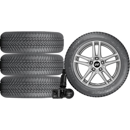 NOWE KOŁA ZIMA Hyundai i30 (PDE) Nokian 205/55R16+TPMS*9