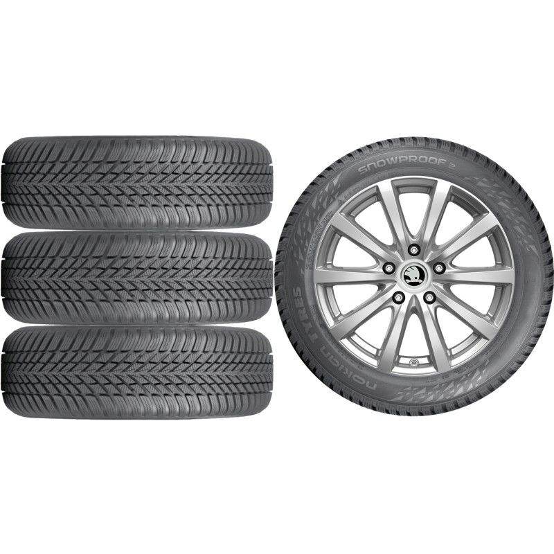 NOWE KOŁA ZIMA Skoda KodiaQ Nokian 215/65R17 NOWE KOŁA ZIMA Skoda KodiaQ Nokian 215/65R17