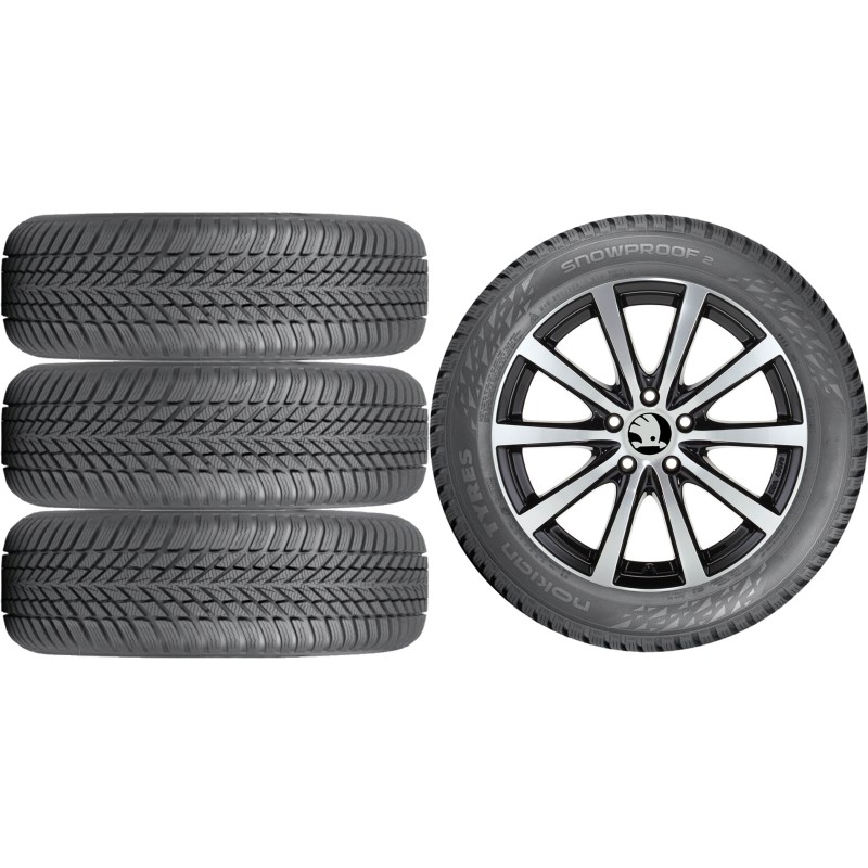 NOWE KOŁA ZIMA Skoda KodiaQ Nokian 215/65R17 NOWE KOŁA ZIMA Skoda KodiaQ Nokian 215/65R17