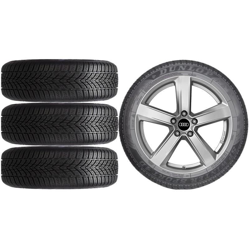NOWE KOŁA ZIMA Audi A4 B9 Dunlop 225/50R17*15 NOWE KOŁA ZIMA Audi A4 B9 Dunlop 225/50R17*15