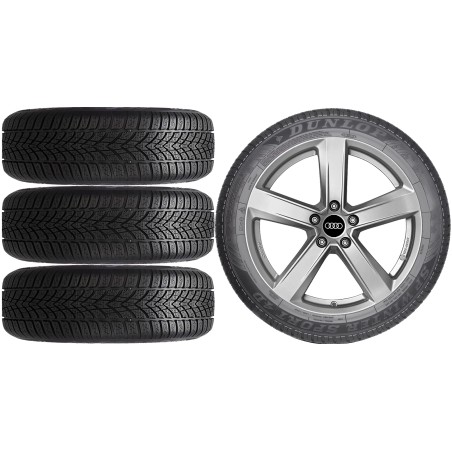 NOWE KOŁA ZIMA Audi A4 B9 Dunlop 225/50R17*15