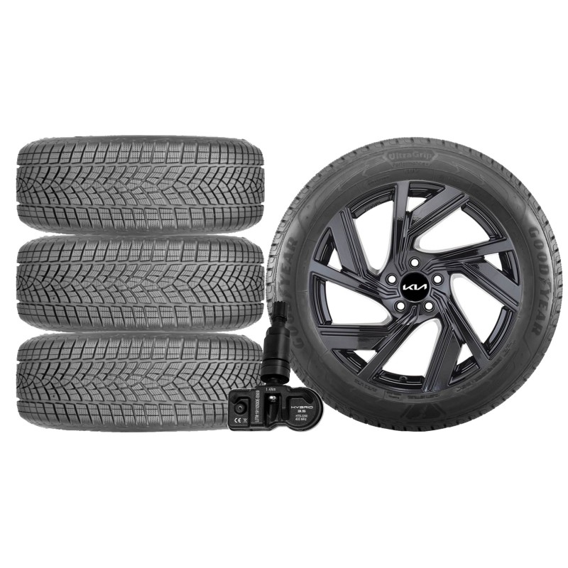 NOWE KOŁA ZIMA KIA SORENTO MQ4 Goodyear 235/60R18+TPMS*50 NOWE KOŁA ZIMA KIA SORENTO MQ4 Goodyear 235/60R18+TPMS*50