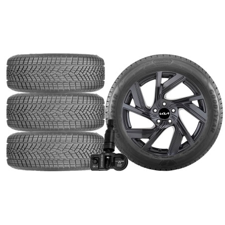NOWE KOŁA ZIMA KIA SORENTO MQ4 Goodyear 235/60R18+TPMS*50