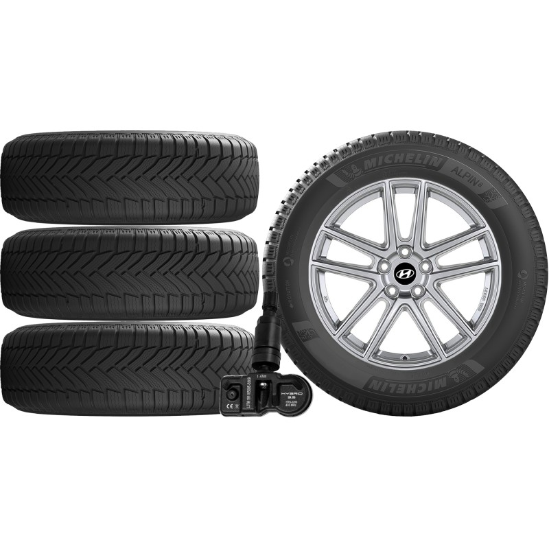 NOWE KOŁA ZIMA HYUNDAI Tucson (NX4e) Michelin 235/55R18+TPMS*2 NOWE KOŁA ZIMA HYUNDAI Tucson (NX4e) Michelin 235/55R18+TPMS*2
