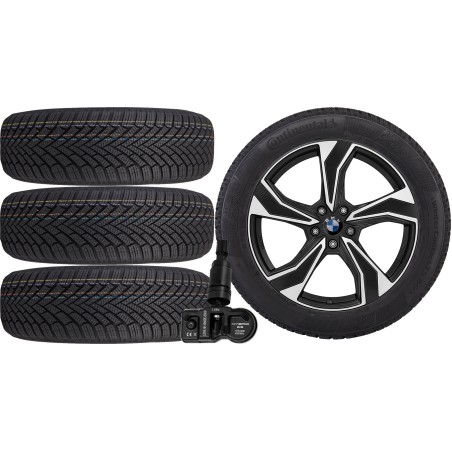 NOWE KOŁA ZIMA BMW 1 F40 F1H Continental 225/40R18+TPMS