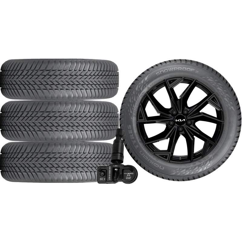NOWE KOŁA ZIMA KIA SORENTO MQ4 Nokian 235/55R19+TPMS*18 NOWE KOŁA ZIMA KIA SORENTO MQ4 Nokian 235/55R19+TPMS*18