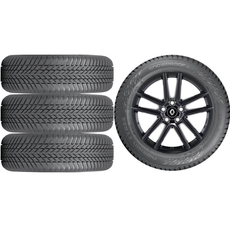 NOWE KOŁA ZIMA Renault Austral Nokian 235/55R18*10 NOWE KOŁA ZIMA Renault Austral Nokian 235/55R18*10