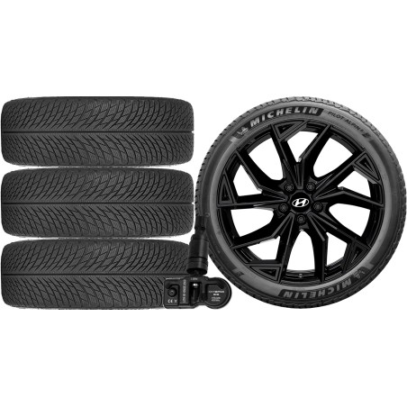 NOWE KOŁA ZIMA HYUNDAI TUCSON Michelin 225/55R18+TPMS*10