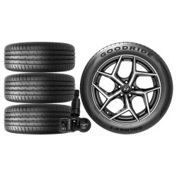 NOWE KOŁA LATO Hyundai Tucson TL TLE 3 III GEN Goodride 245/45R19 TPMS