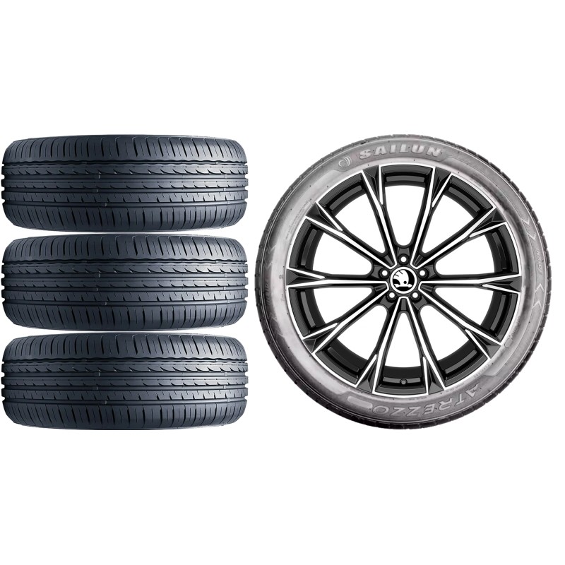 NOWE KOŁA LATO Skoda SuperB 3 III Sailun 235/40R19*3 NOWE KOŁA LATO Skoda SuperB 3 III Sailun 235/40R19*3
