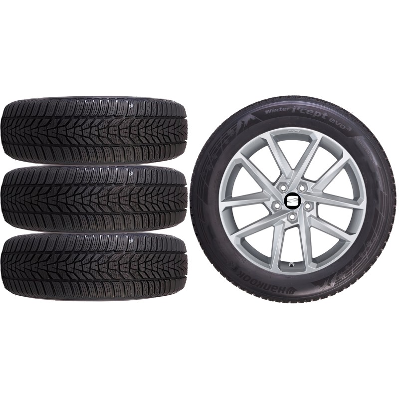 NOWE KOŁA ZIMA Seat Leon Hankook 225/40R18*36