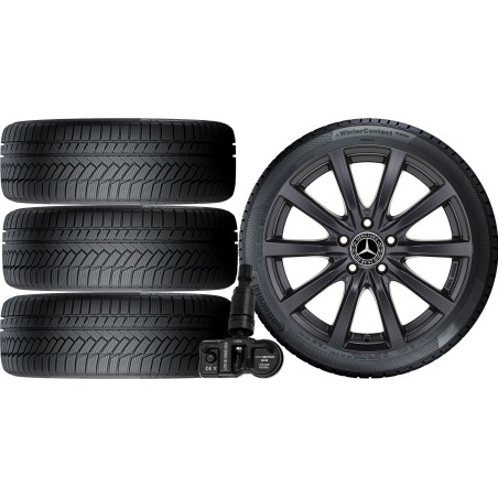 NOWE KOŁA ZIMA Mercedes E-Klasa W213 Continental 225/55R17+TPMS*8