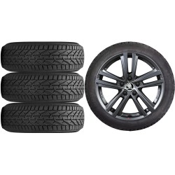 NOWE KOŁA ZIMA Skoda OCTAVIA 3 III 5E Riken 205/55R16*2