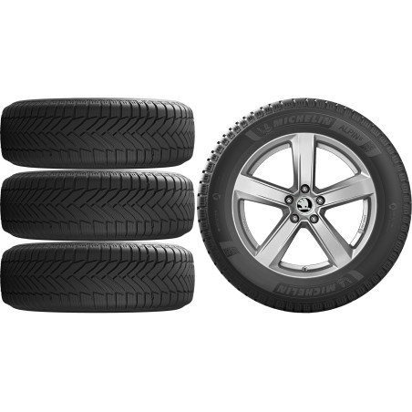 NOWE KOŁA ZIMA Skoda SuperB (3T) Michelin 215/55R17*10