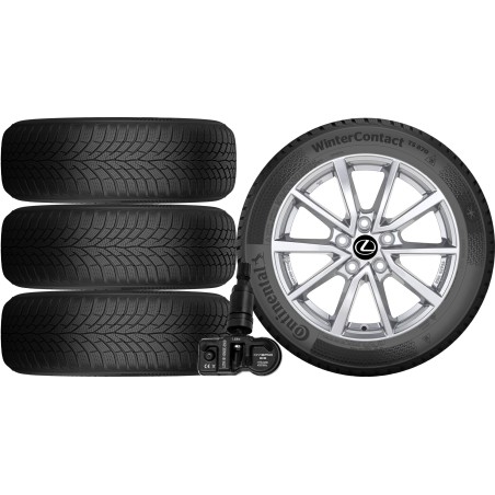 NOWE KOŁA ZIMA Lexus UX Continental 215/60R17+TPMS*37