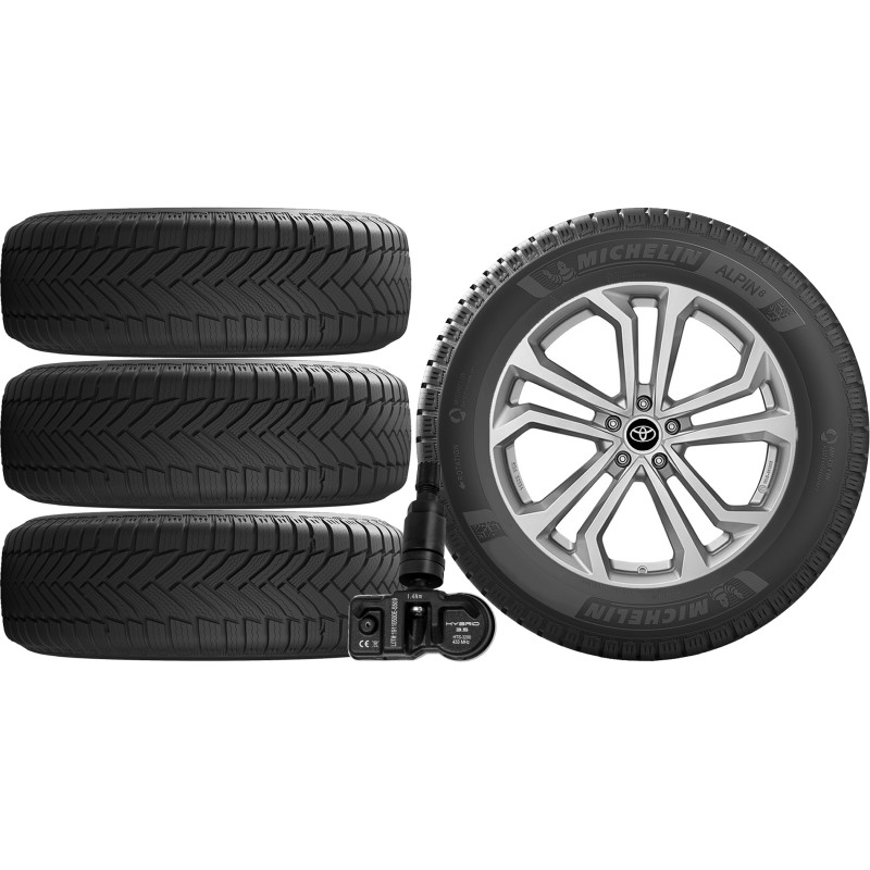 NOWE KOŁA ZIMA TOYOTA C-HR AX2T Michelin 225/55R18+TPMS*3 NOWE KOŁA ZIMA TOYOTA C-HR AX2T Michelin 225/55R18+TPMS*3