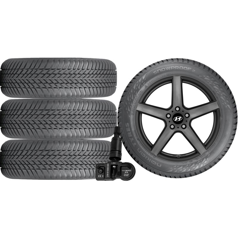 NOWE KOŁA ZIMA Hyundai i30 (PDE) Nokian 205/55R16+TPMS*8 NOWE KOŁA ZIMA Hyundai i30 (PDE) Nokian 205/55R16+TPMS*8