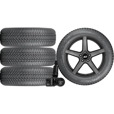 NOWE KOŁA ZIMA Hyundai i30 (PDE) Nokian 205/55R16+TPMS*8