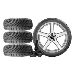 NOWE KOŁA ZIMA TOYOTA COROLLA XII 12 ZE1HE Falken 225/45R17+TPMS*5