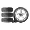 NOWE KOŁA ZIMA TOYOTA COROLLA XII 12 ZE1HE Falken 225/45R17+TPMS*5