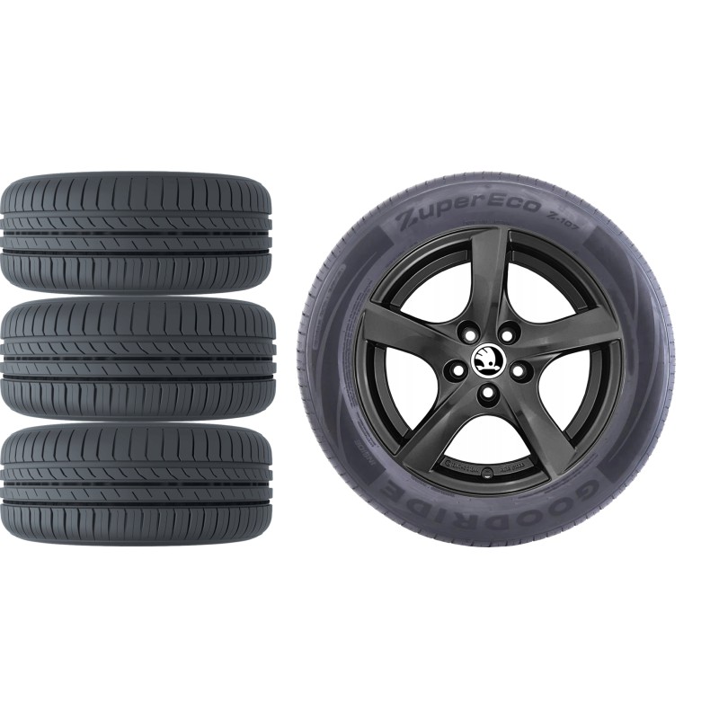 NOWE KOŁA LATO Skoda Rapid SpaceBack NH Goodride 185/60R15 NOWE KOŁA LATO Skoda Rapid SpaceBack NH Goodride 185/60R15
