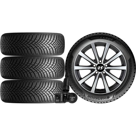 NOWE KOŁA ZIMA Hyundai i30 (PDE) Hankook 225/45R17+TPMS*8