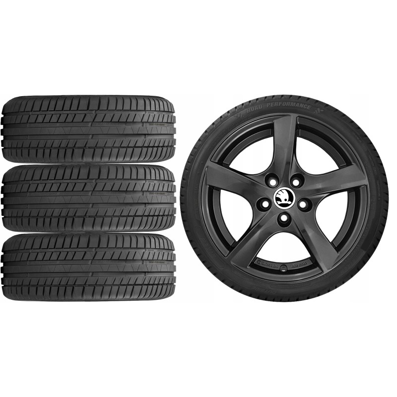 NOWE KOŁA LATO Skoda Fabia PJ 4 IV GEN Riken 185/65R15 NOWE KOŁA LATO Skoda Fabia PJ 4 IV GEN Riken 185/65R15
