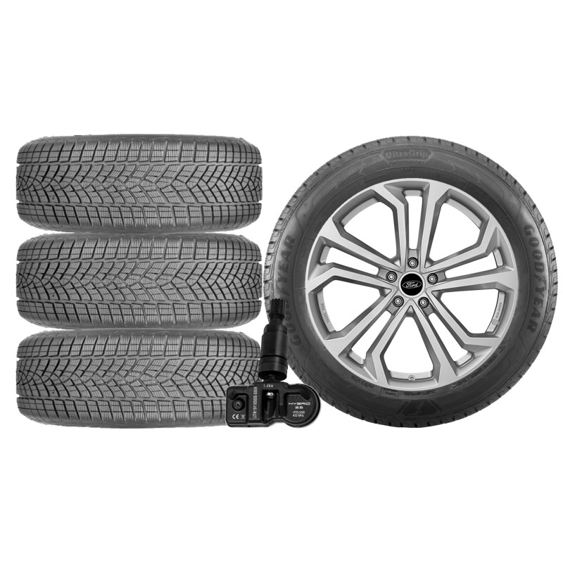 NOWE KOŁA ZIMA Ford Kuga III 3 Goodyear 225/65R17+TPMS*3 NOWE KOŁA ZIMA Ford Kuga III 3 Goodyear 225/65R17+TPMS*3
