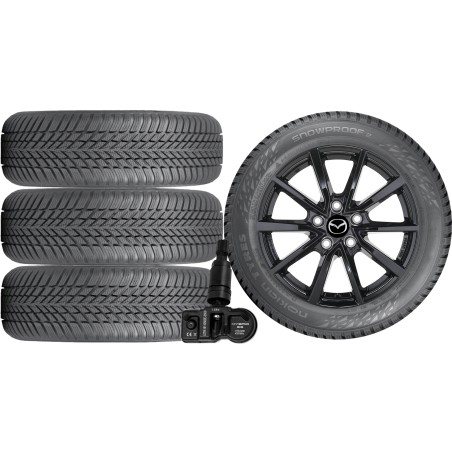NOWE KOŁA ZIMA Mazda CX-5 (KE) Nokian 225/65R17+TPMS*24
